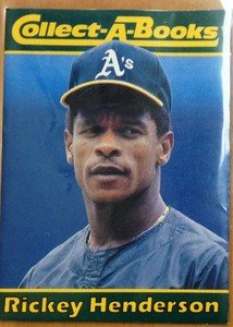 RICKEY HENDERSON A's 1990 Collect-A-Books