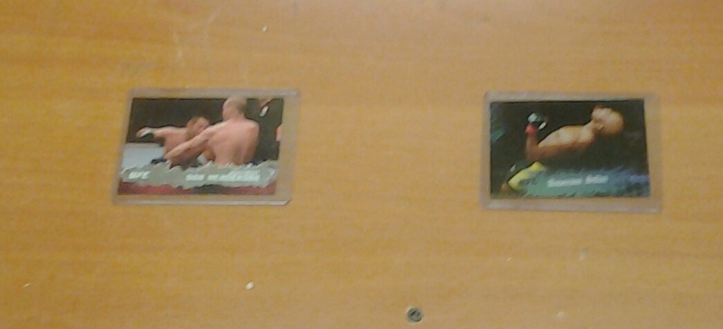 UFC MMA Anderson Silva vs. Dan Hendo Henderson cards