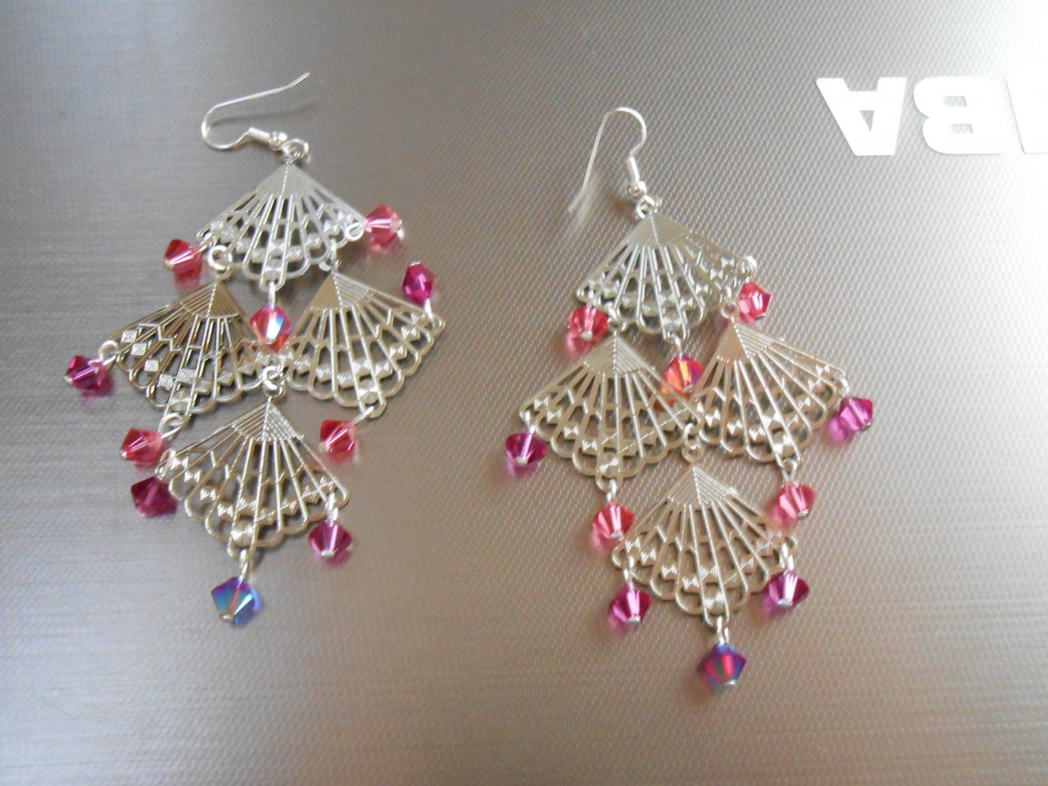 Fan Chandelier Earrings