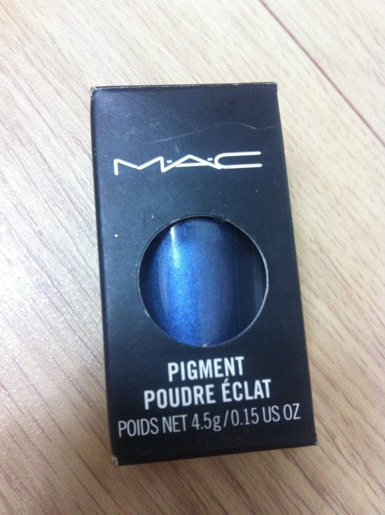 MAC Blue Storm Pigment- Eyeshadow Rare Blue NIB