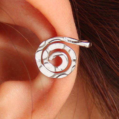 Nose-cuff / Ear-cuff 11009EC - Silver
