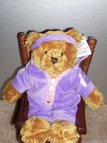 Workout Bear Plush Sachet