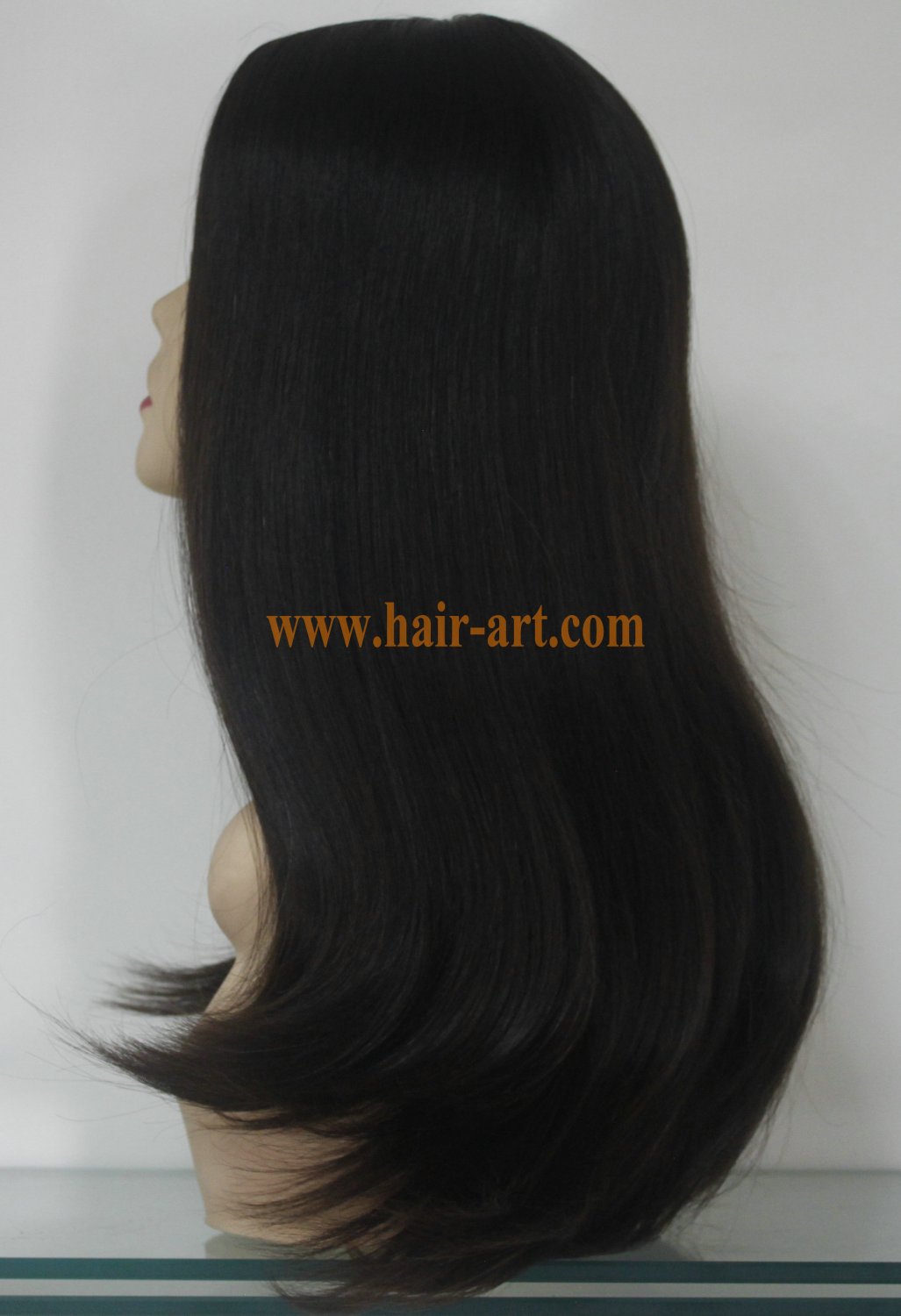 #2-22"-Mongolian hair stock jewish wig (Sheitel Kosher wigs)