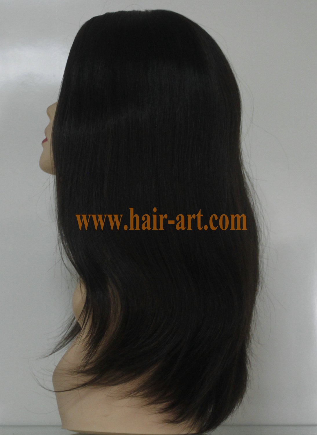 #2-20"-Mongolian hair stock jewish wig (Sheitel Kosher wigs)
