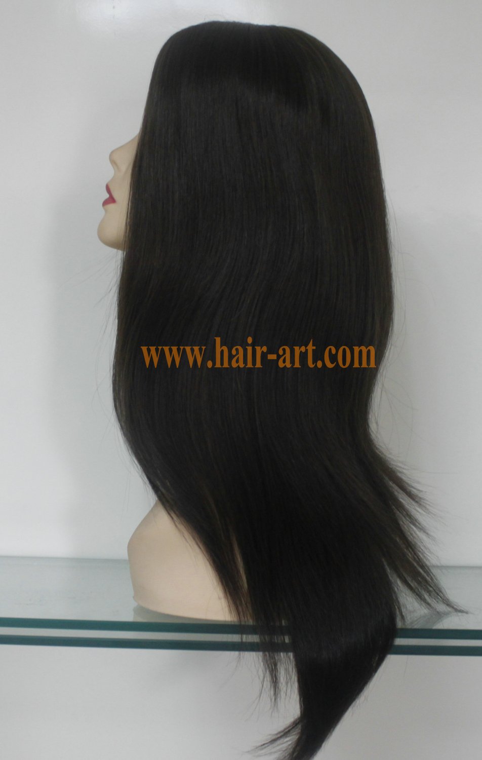 #4-20"-Mongolian hair stock jewish wig (Sheitel Kosher wigs)