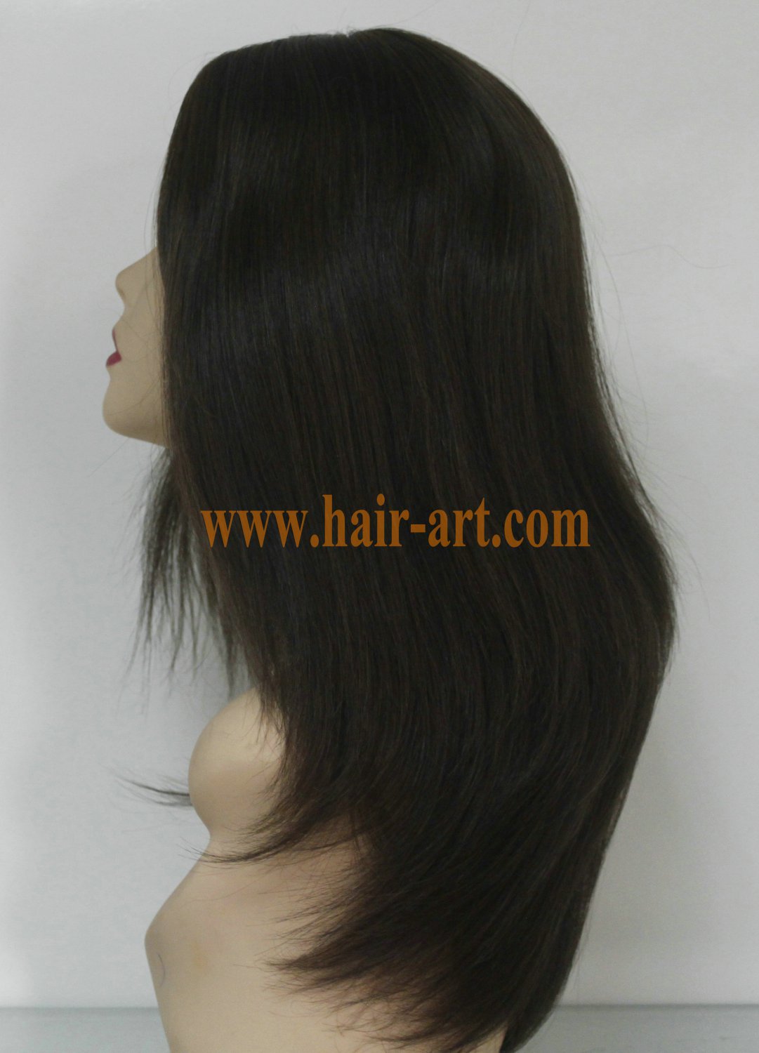 #6/8-18"-Mongolian hair stock jewish wig (Sheitel Kosher wigs)