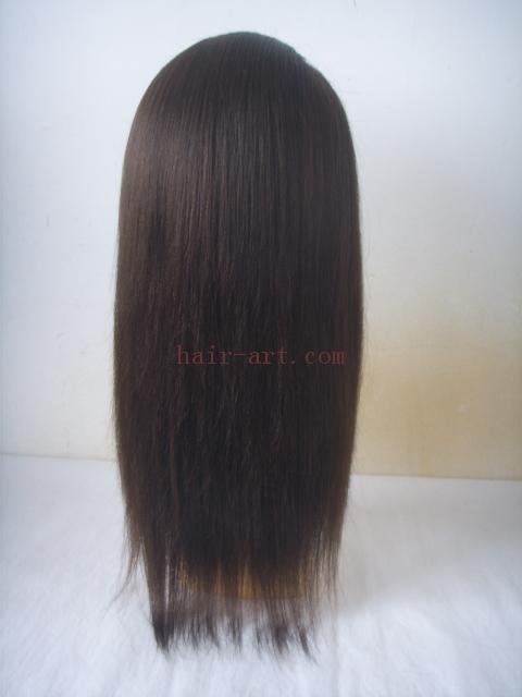 20"-Malaysian virgin hair stock full lace wig