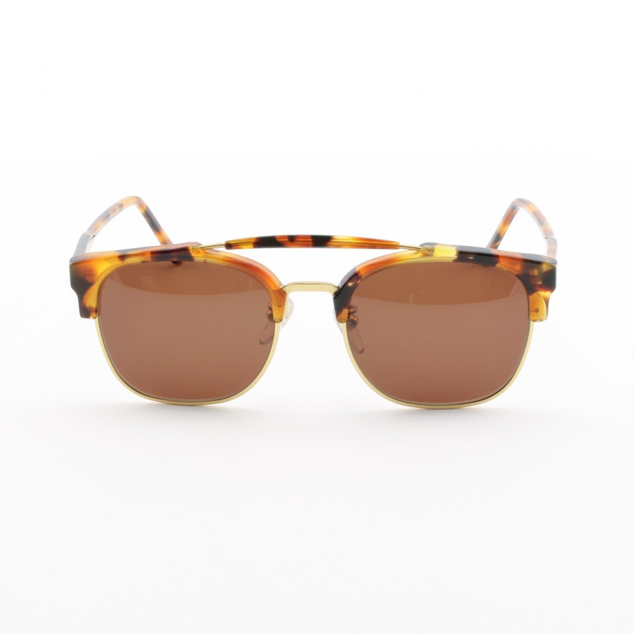 Super 49er 467 Sunglasses Dark Havana with Brown Zeiss Lenses by RETROSUPERFUTURE
