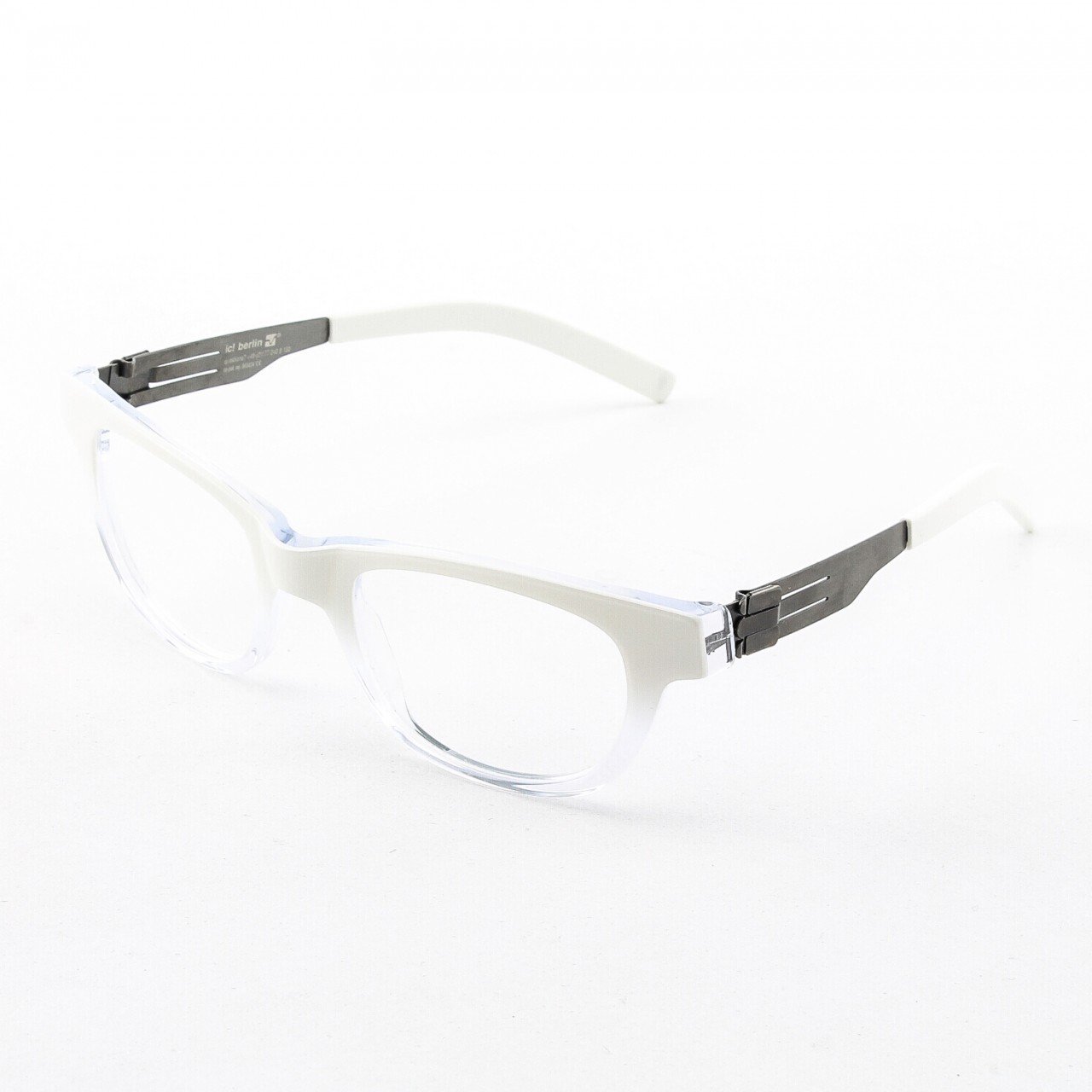 ic! Berlin Claudia S. Eyeglasses Col. Crystal with Clear Lenses
