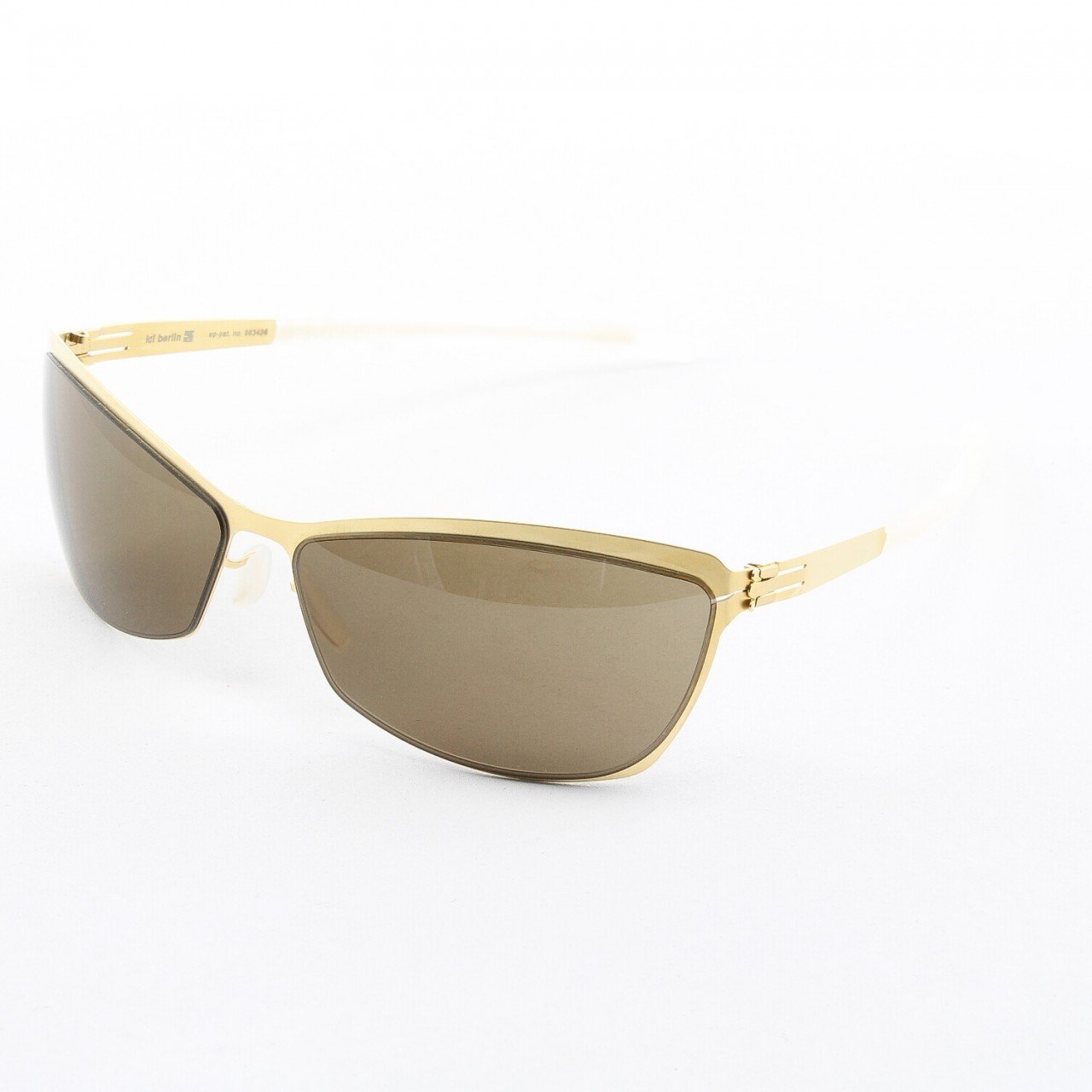 ic! Berlin Cacilia Sunglasses Col. Gold with Brown Lenses