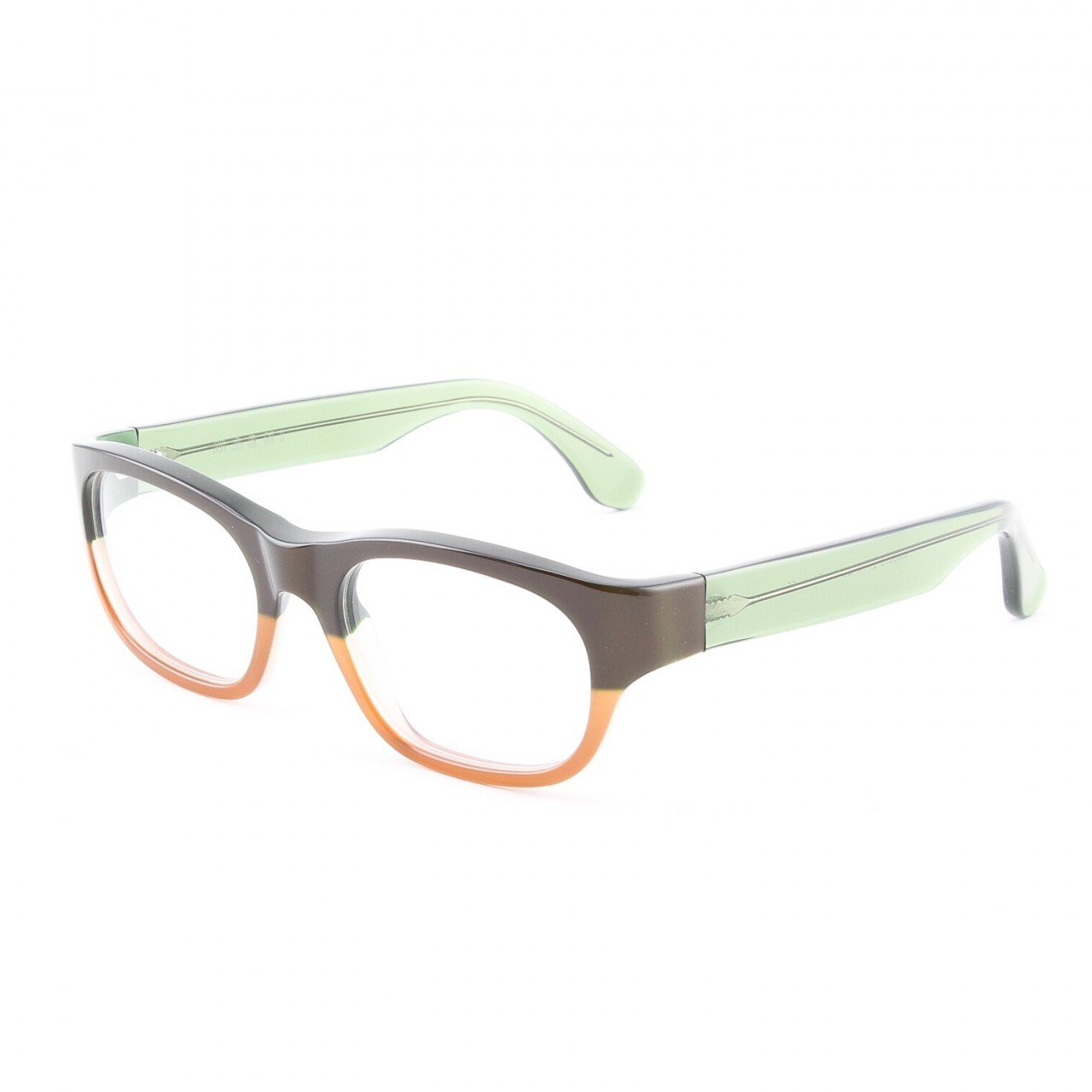 Marni MA601S Eyeglasses 27 Translucent Chocolate Brown with Demo Lenses