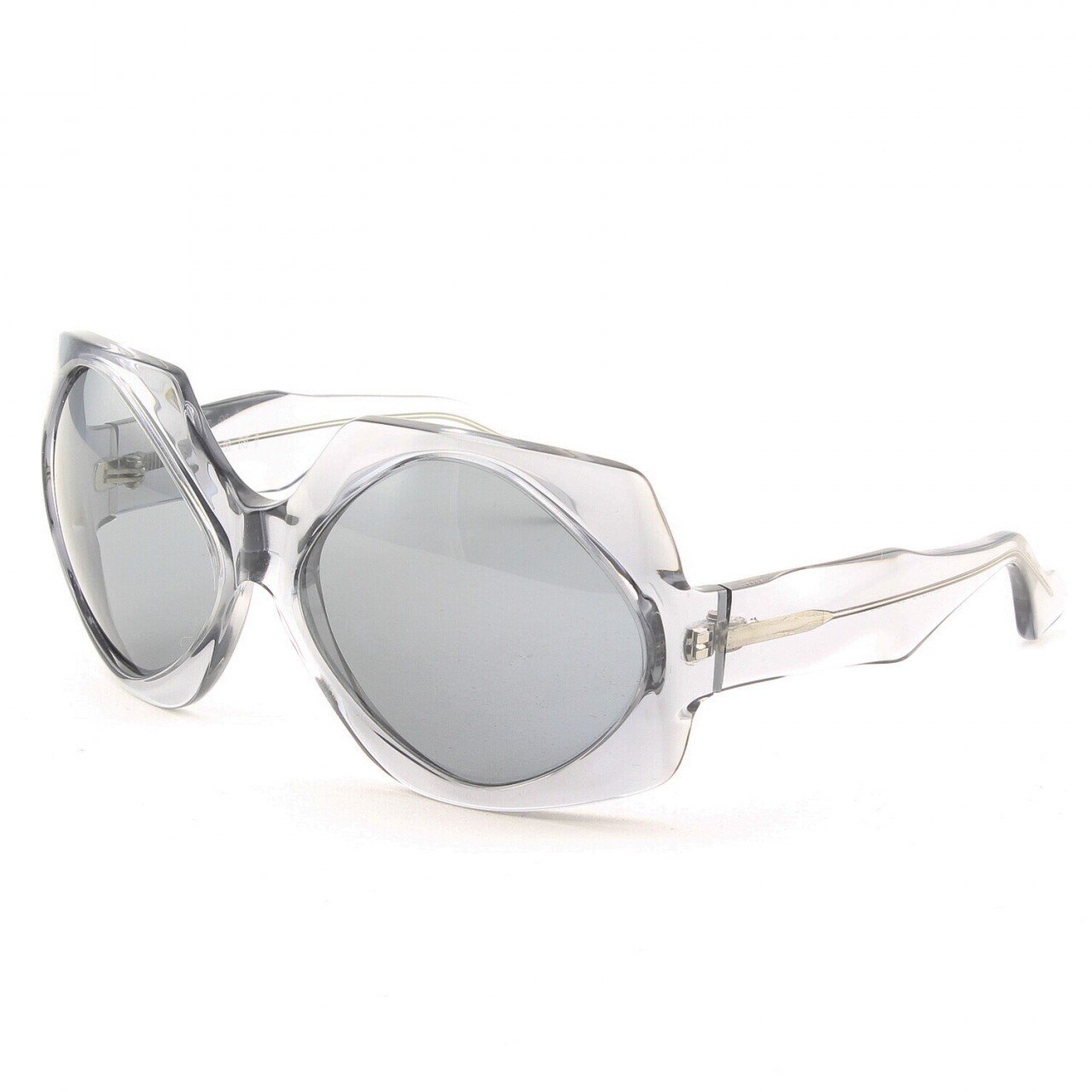 Marni MA187S Sunglasses Col. 06 Clear Light Gray with Gray Lenses