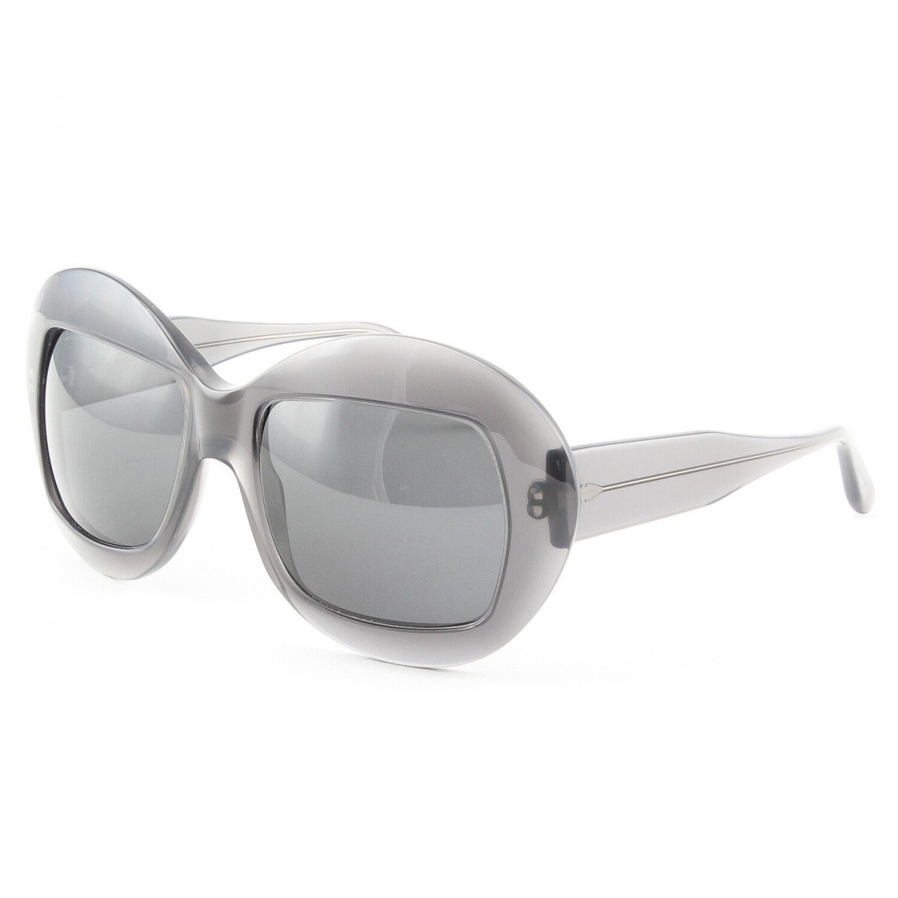 Marni MA186S Sunglasses Col. 02 Translucent Graphite Gray with Gray Lenses