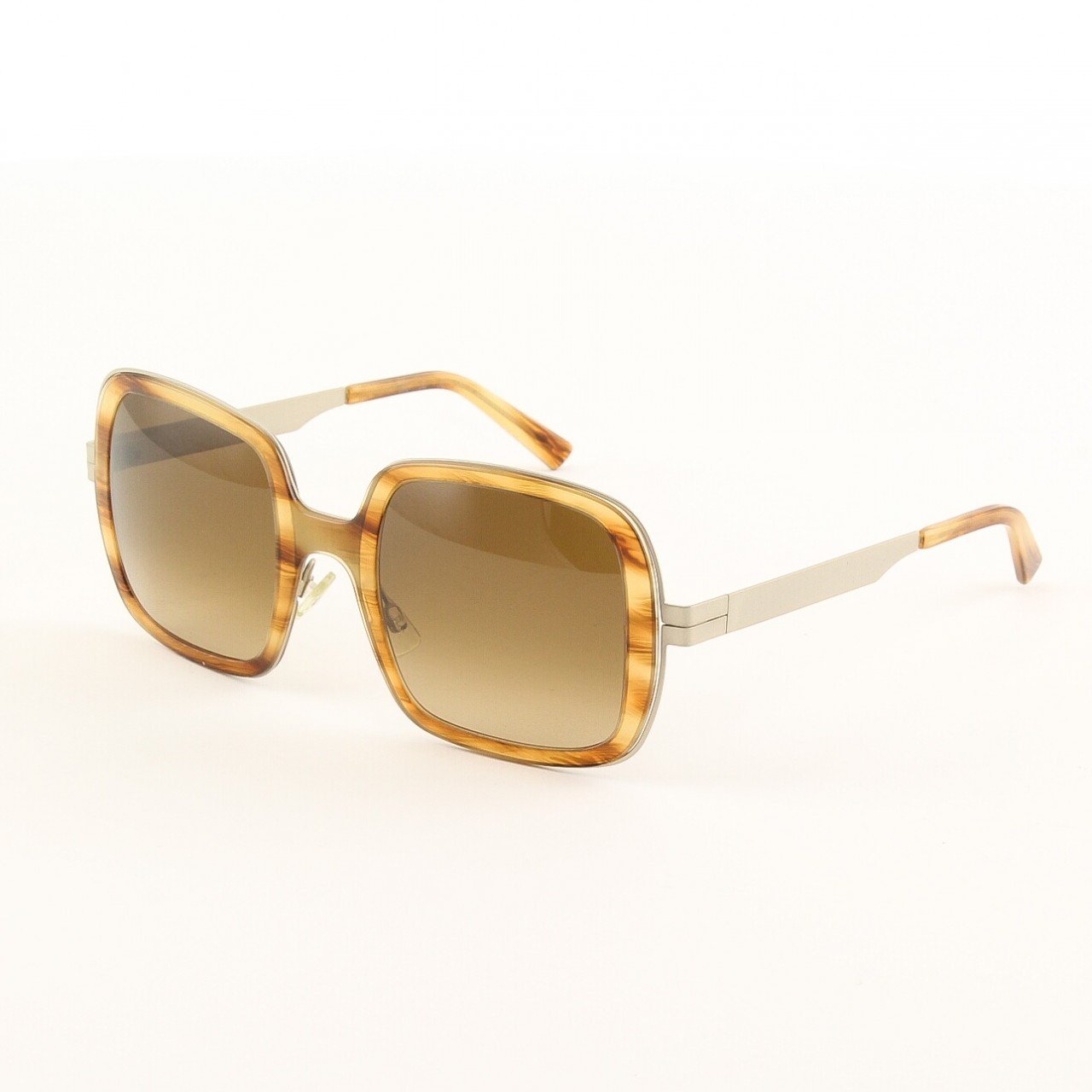 Marni MA159 Sunglasses 03 Light Tortoise Frame, Brown Gradient Lenses