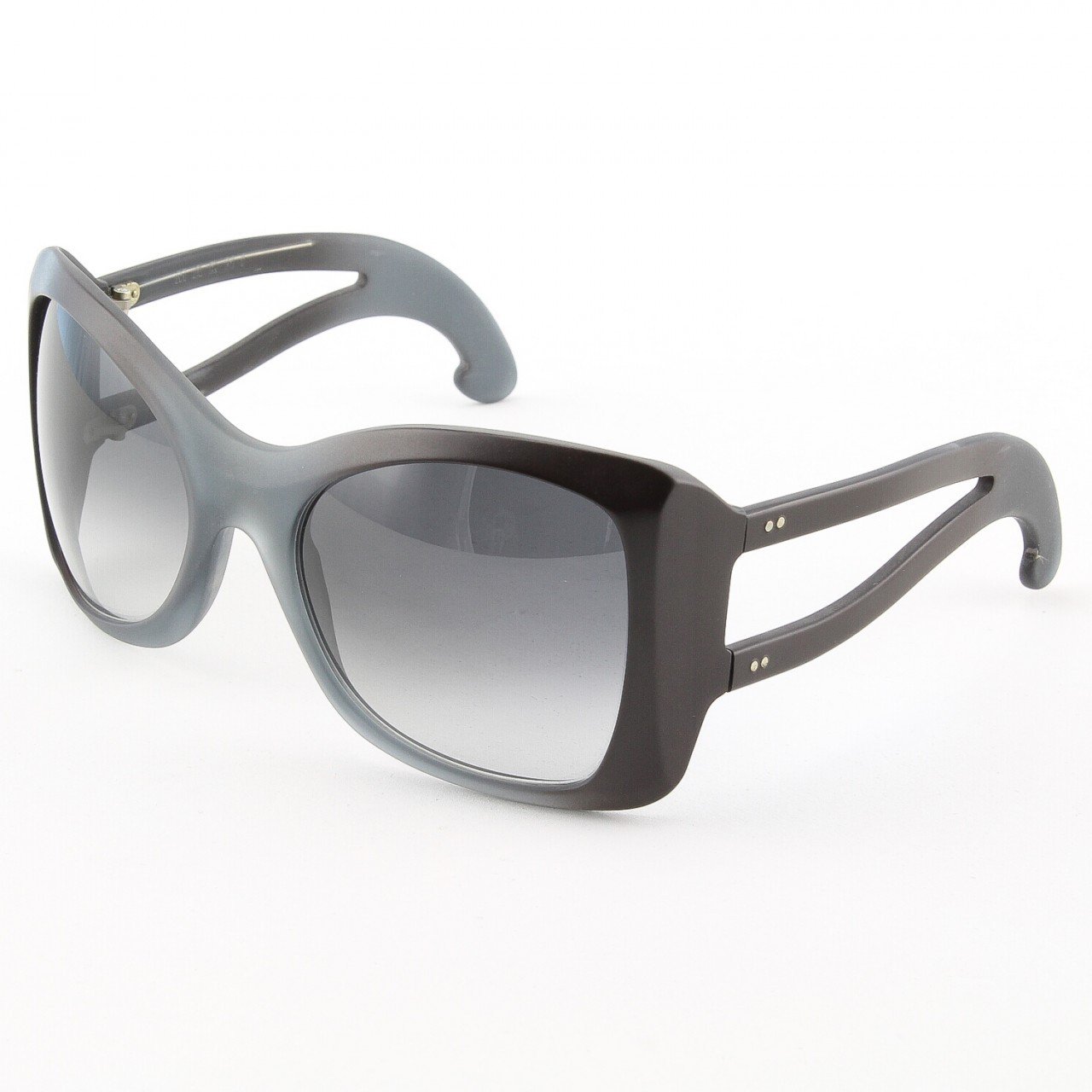 Marni MA150S Sunglasses 03 Deep Charcoal Fade with Gray Lenses