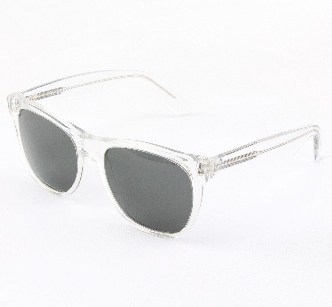 Super Classic 015/3T Sunglasses Crystal with Grey Zeiss Lenses by RETROSUPERFUTURE