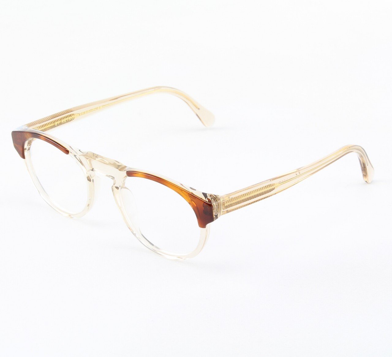 Super Paloma 961/0T Eyeglasses Brown with Clear Zeiss Lenses by RETROSUPERFUTURE