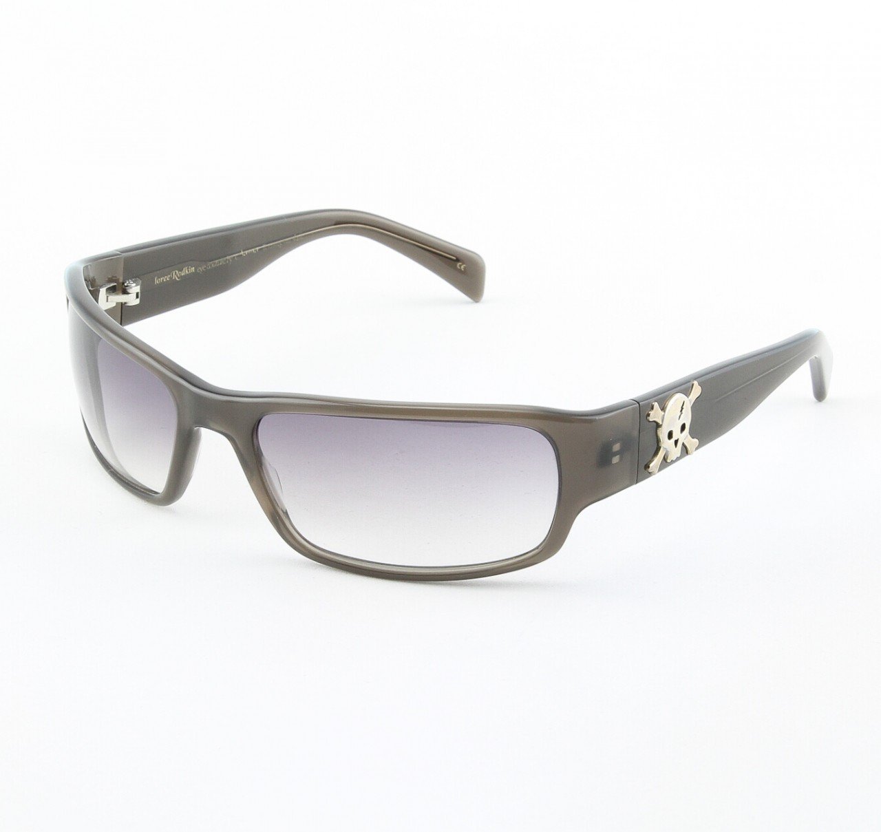 Loree Rodkin Tommy-M Sunglasses by Sama Col. Slate with Gray Gradient Lenses and Sterling Silver