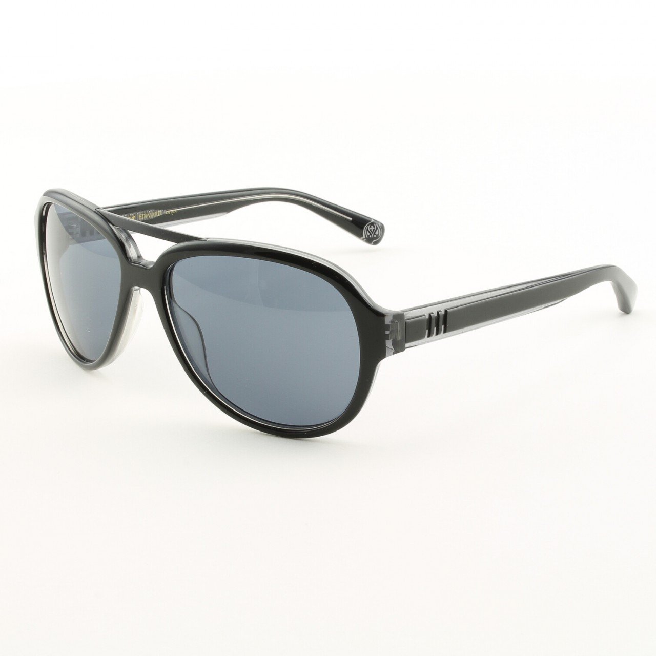Loree Rodkin Edward Sunglasses by Sama Col. Onyx with Gray Lenses