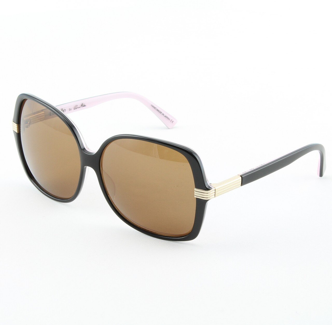 Blinde Swing Set Women's Sunglasses Col. Almost Oreo Black with Brown Lenses