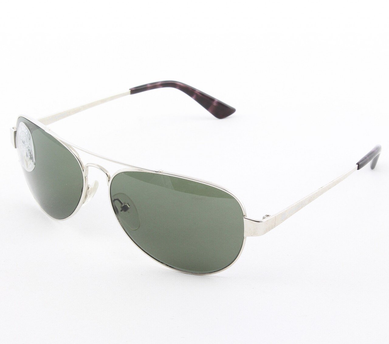 Vuarnet VL 1050 Uni Aviator Sunglasses Col. Silver with Green Grey PX3000 Lenses