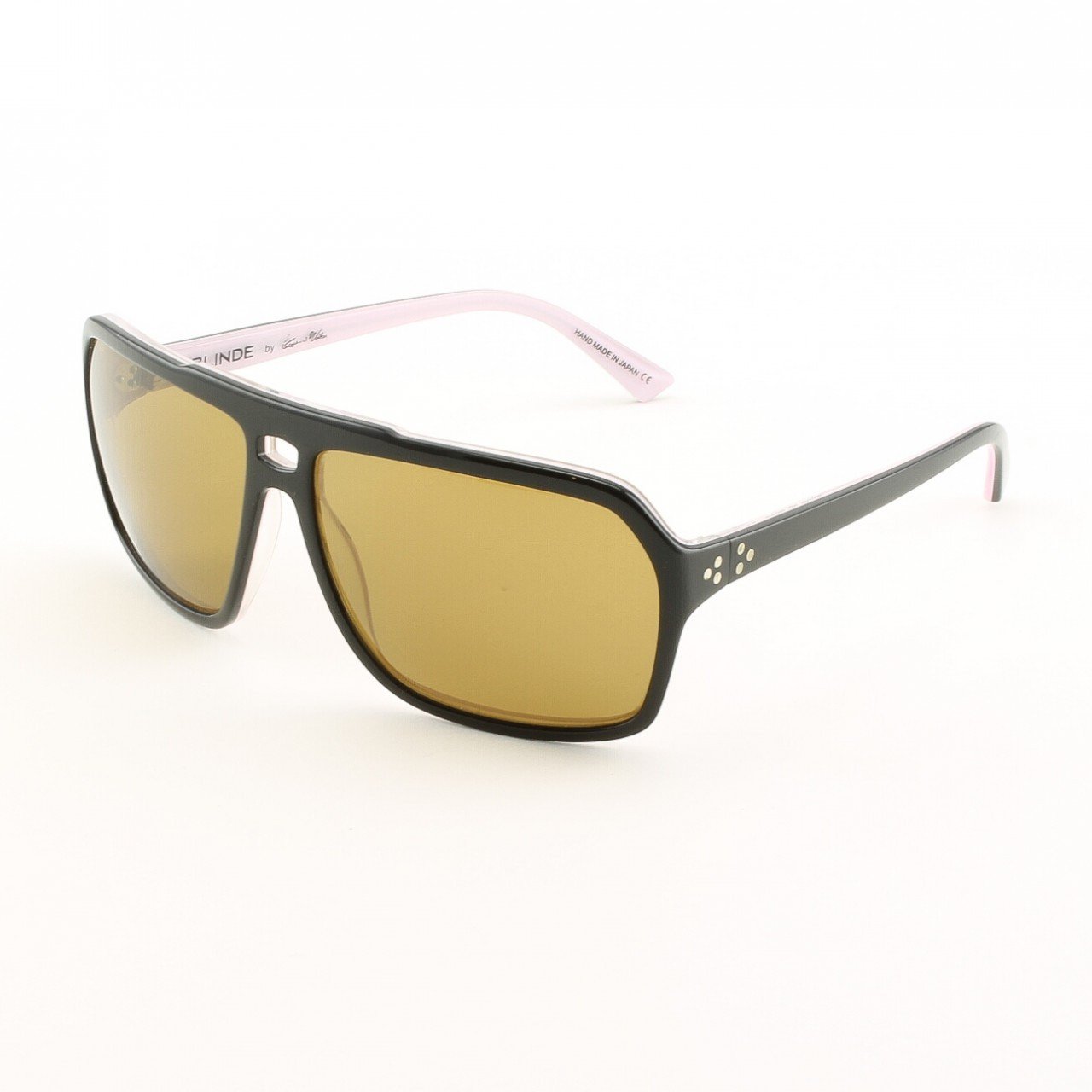 Blinde Mine All Mine Women's Sunglasses Col. Black and Pink with Brown Lenses