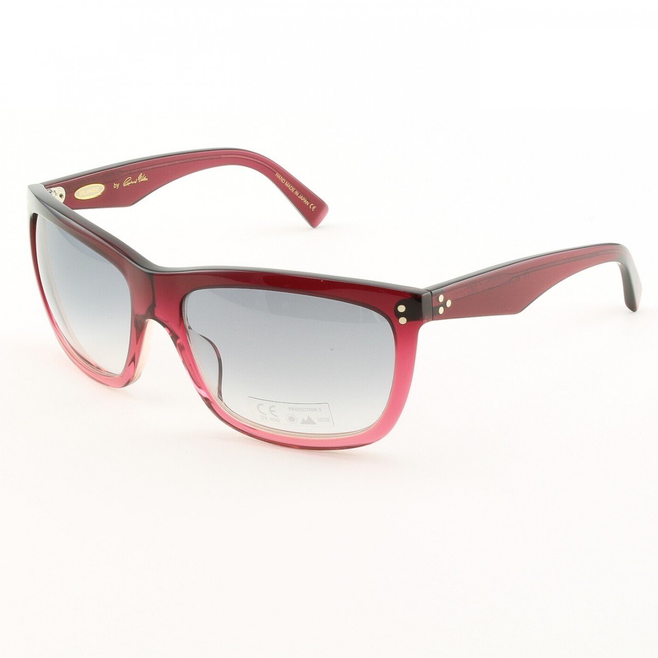Blinde I'll Make It Up 2 U Unisex Sunglasses Col. Red Cranberry Fade with Purple Gradient Lenses