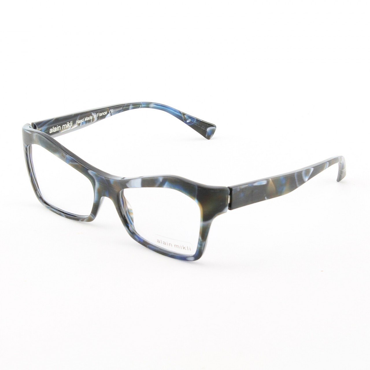Alain Mikli Eyeglasses AL1039 Col. 200 Pearlized Blue Tortoise