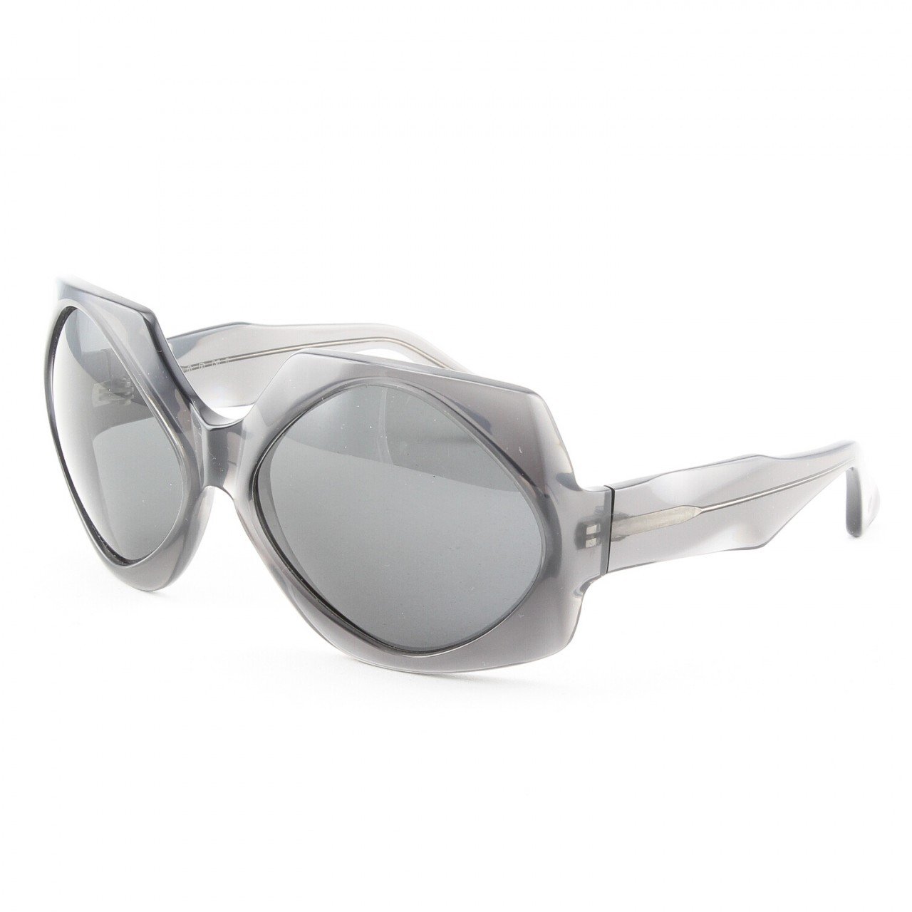 Marni MA187S Sunglasses Col. 02 Translucent Graphite Gray with Gray Lenses