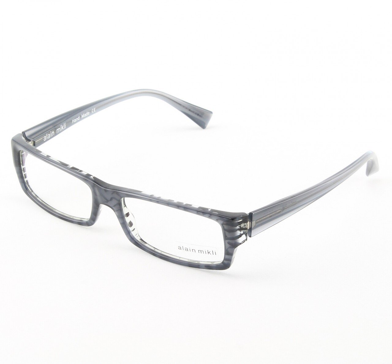 Alain Mikli Eyeglasses AL0704 Col. 23 Luminescent Gray and Black
