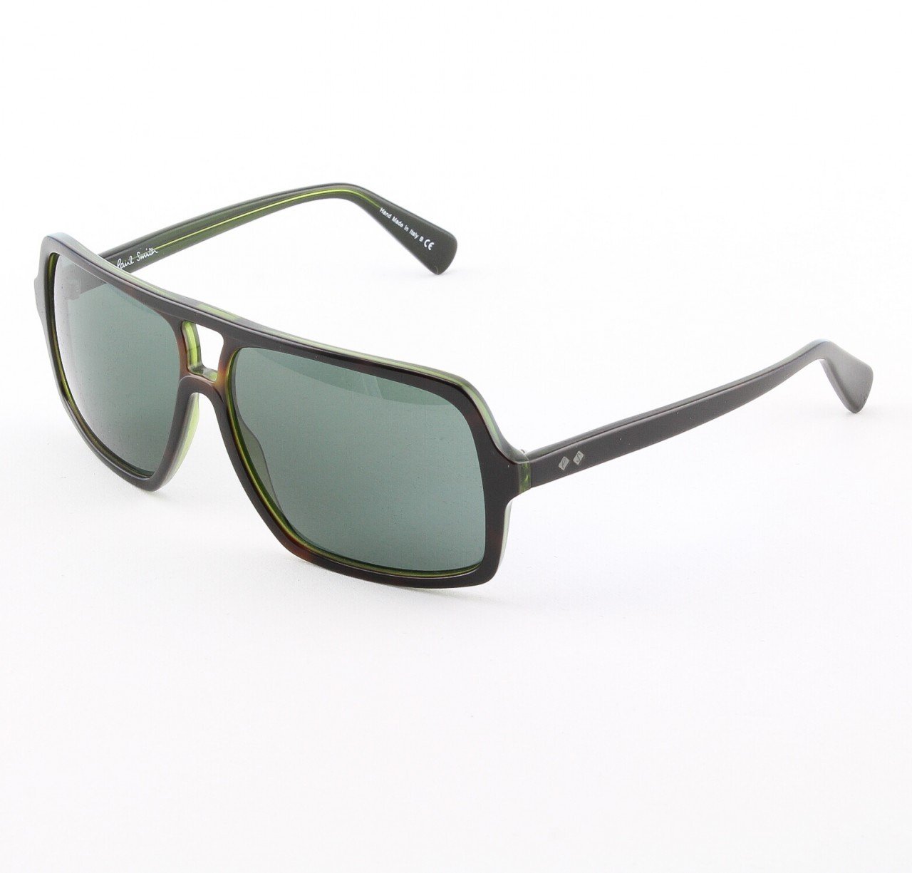 Paul Smith Waller 8082-S Sunglasses Color Dark Green Brown with Dark Grey Lenses