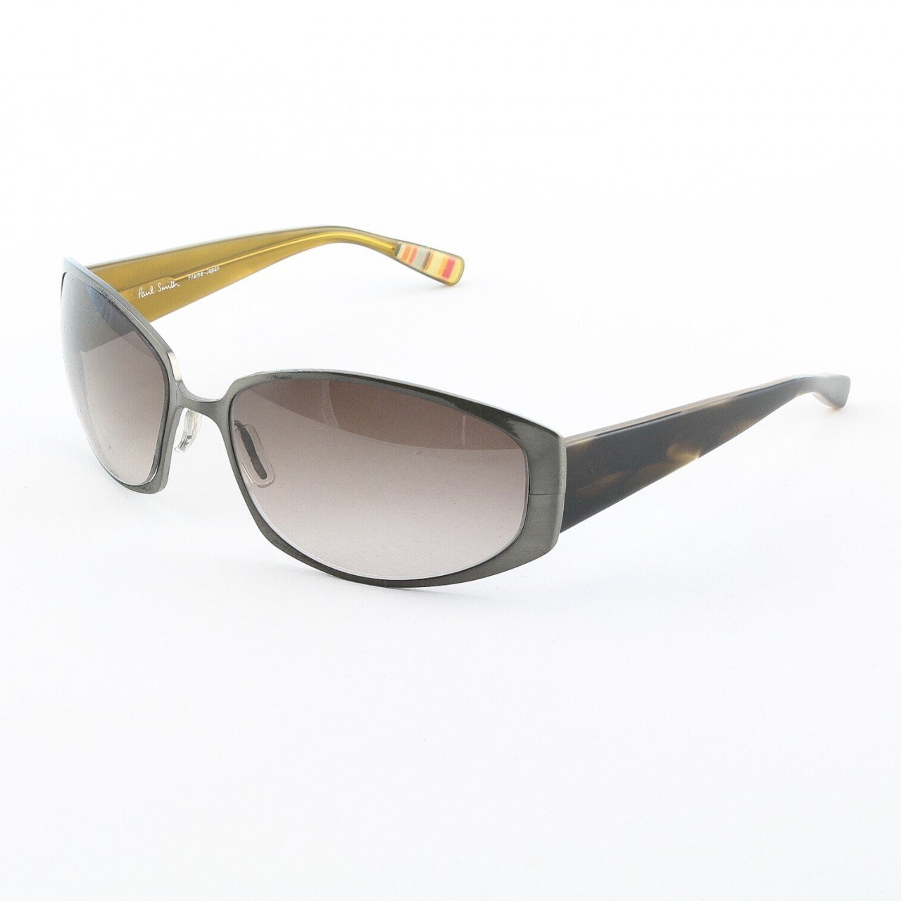 Paul Smith PS-819 A Sunglasses Color Green Marble with Brown Gradient Lenses 62mm