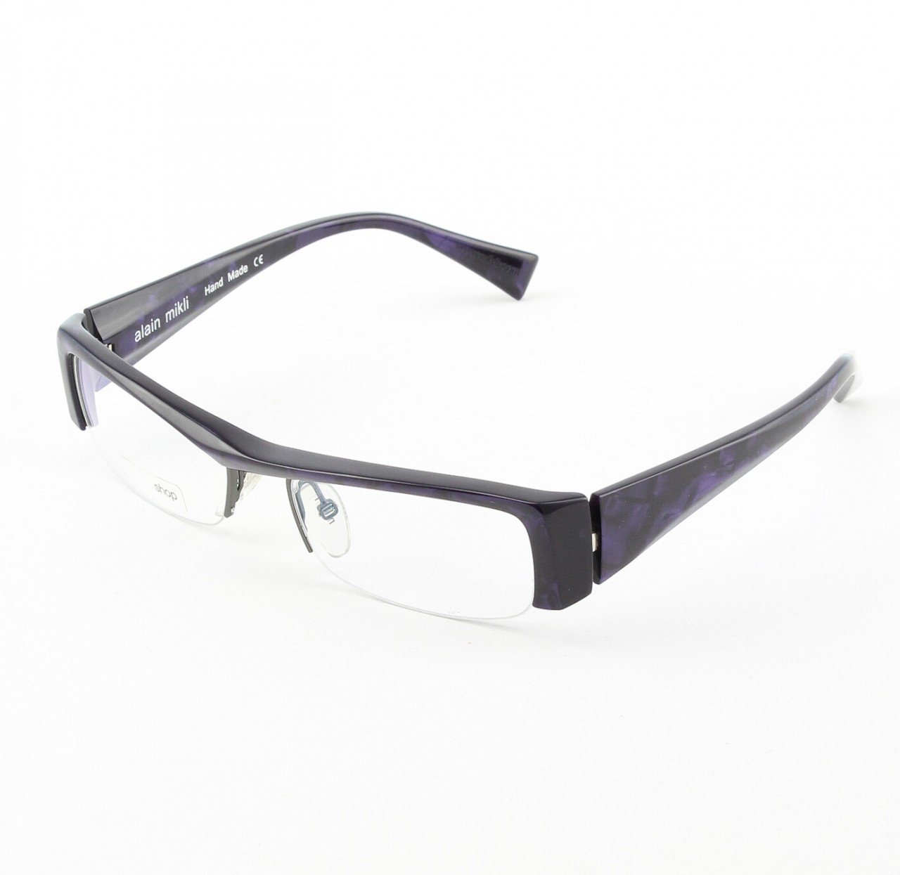 Alain Mikli Eyeglasses AL0795 Col. 90 Marbled Purple
