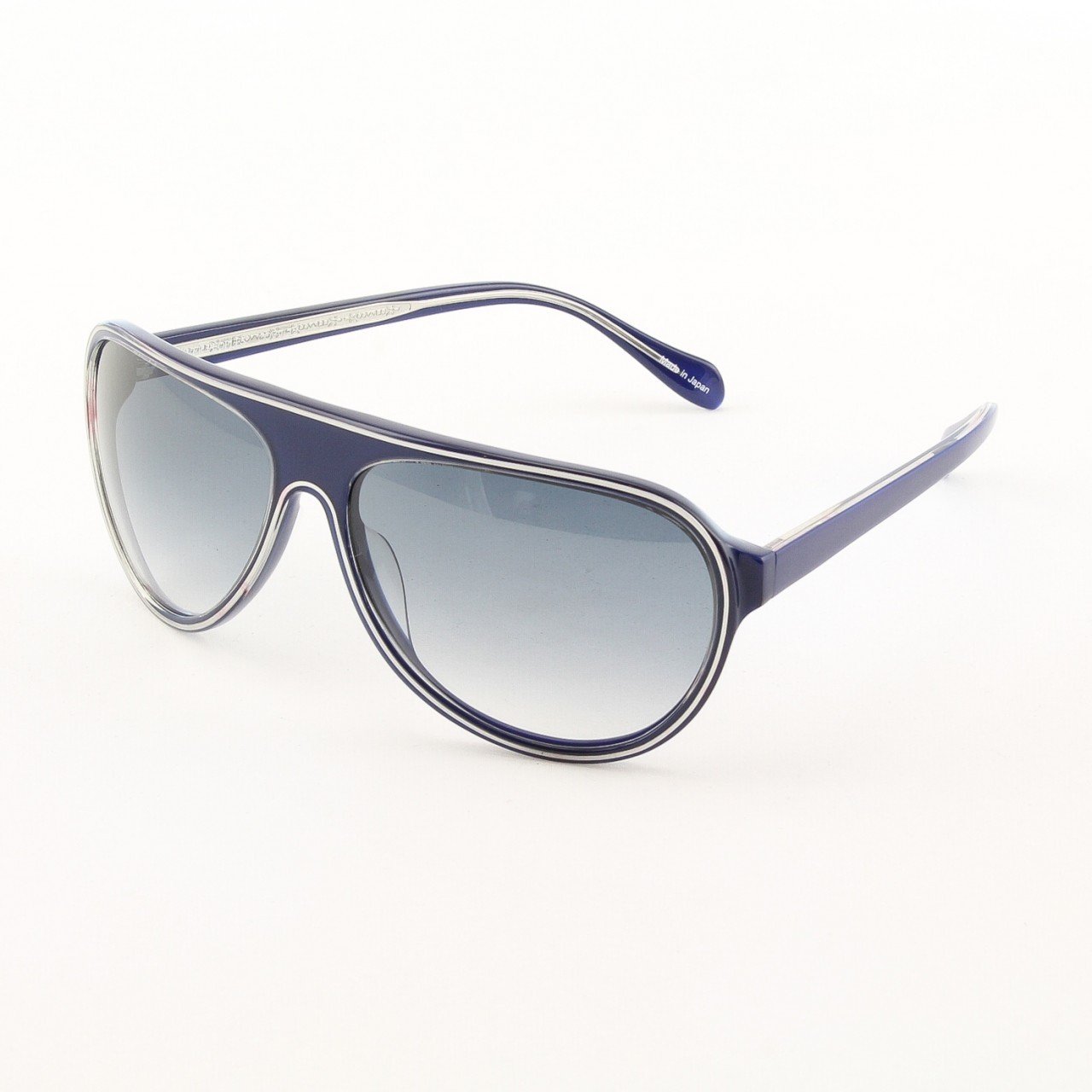 Oliver Peoples Gadson Sunglasses Col. RN 4562 Royal Navy Blue with Blue Gradient Lenses