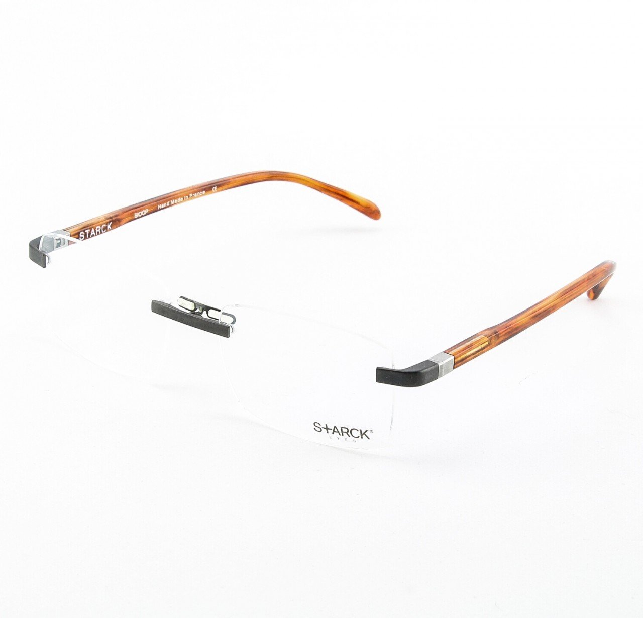 Starck Eyeglasses PL1023 Col. 0006 Tortoise with Clear Lenses