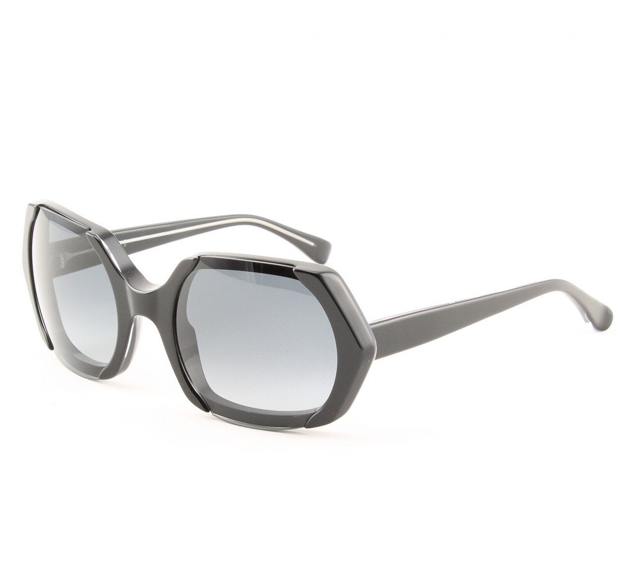 Marni MA223 Sunglasses Col. 06 Hi Tech Black Enamel with Gray Lenses