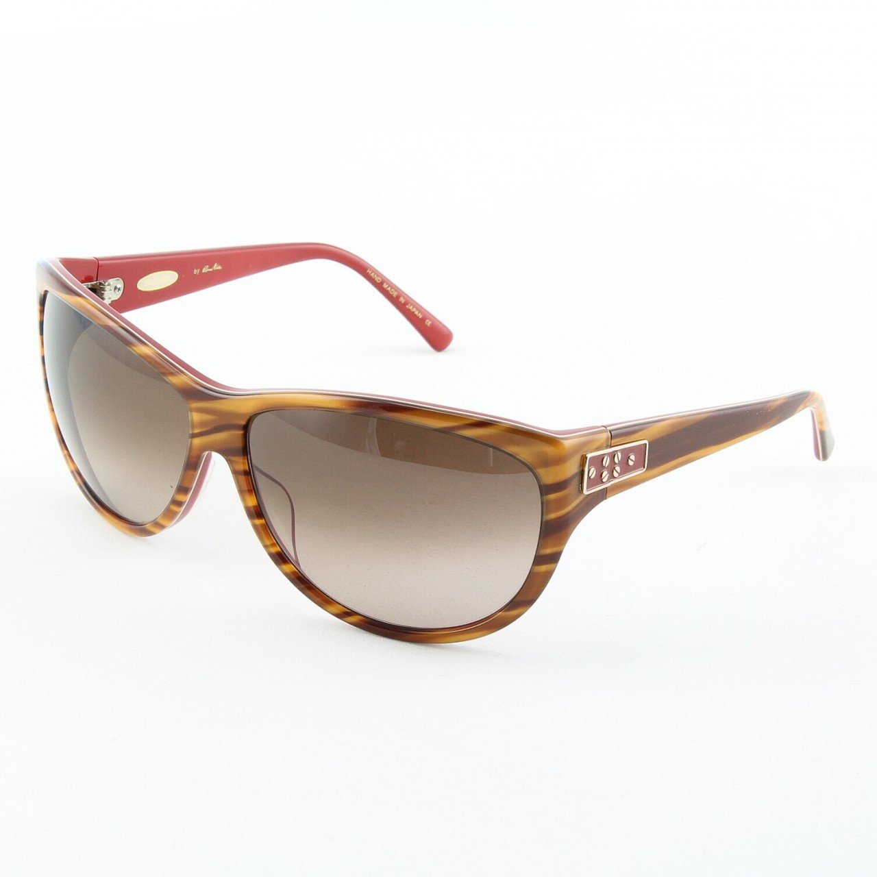 Blinde Lips Like Sugar Women's Sunglasses Col. Coral Tortoise with Brown Gradient Lenses