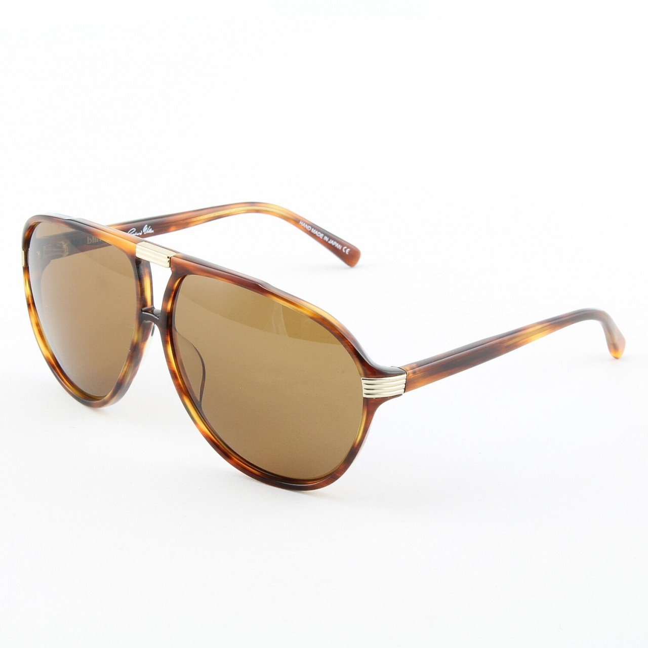 Blinde The Shakedown Unisex Aviator Sunglasses Col. Tortoise with Solid Brown Lenses