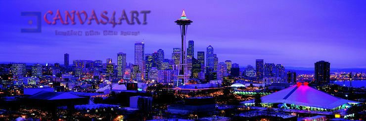 Panoramic - Canvas print - city - Urban Style