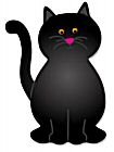 Sizzix Cat Black for Halloween