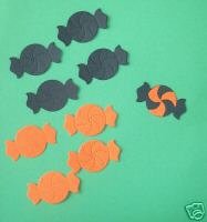 Candy Pieces Halloween Sizzix