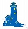 Lighthouse die cuts Sizzix Thin Cuts #