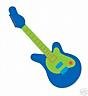 Guitar die cuts Band Music Ellison Sizzix Thin Cuts #