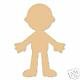 Doll Body, Small Green Sizzix