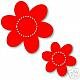 Daisies, Large Red Sizzix