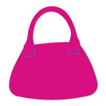 Handbag #1, purse Sizzix Thin Cut