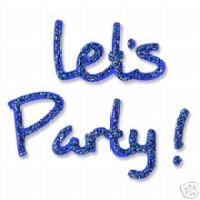 Let's Party (phrase), Sizzix Thin Cut
