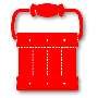 Harvest Bucket, Fall, Large Red Sizzix