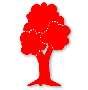 Green Tree Large Red Sizzix
