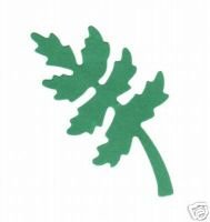 Fern. leaves, fall, tree, Medium Yellow Sizzix